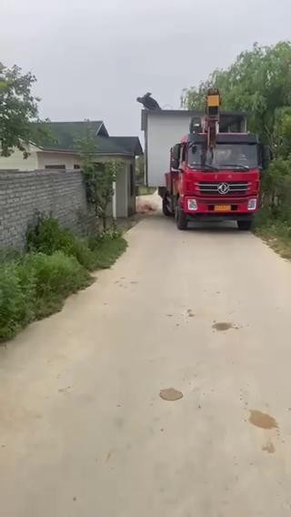 隨車(chē)吊搬運(yùn)板房